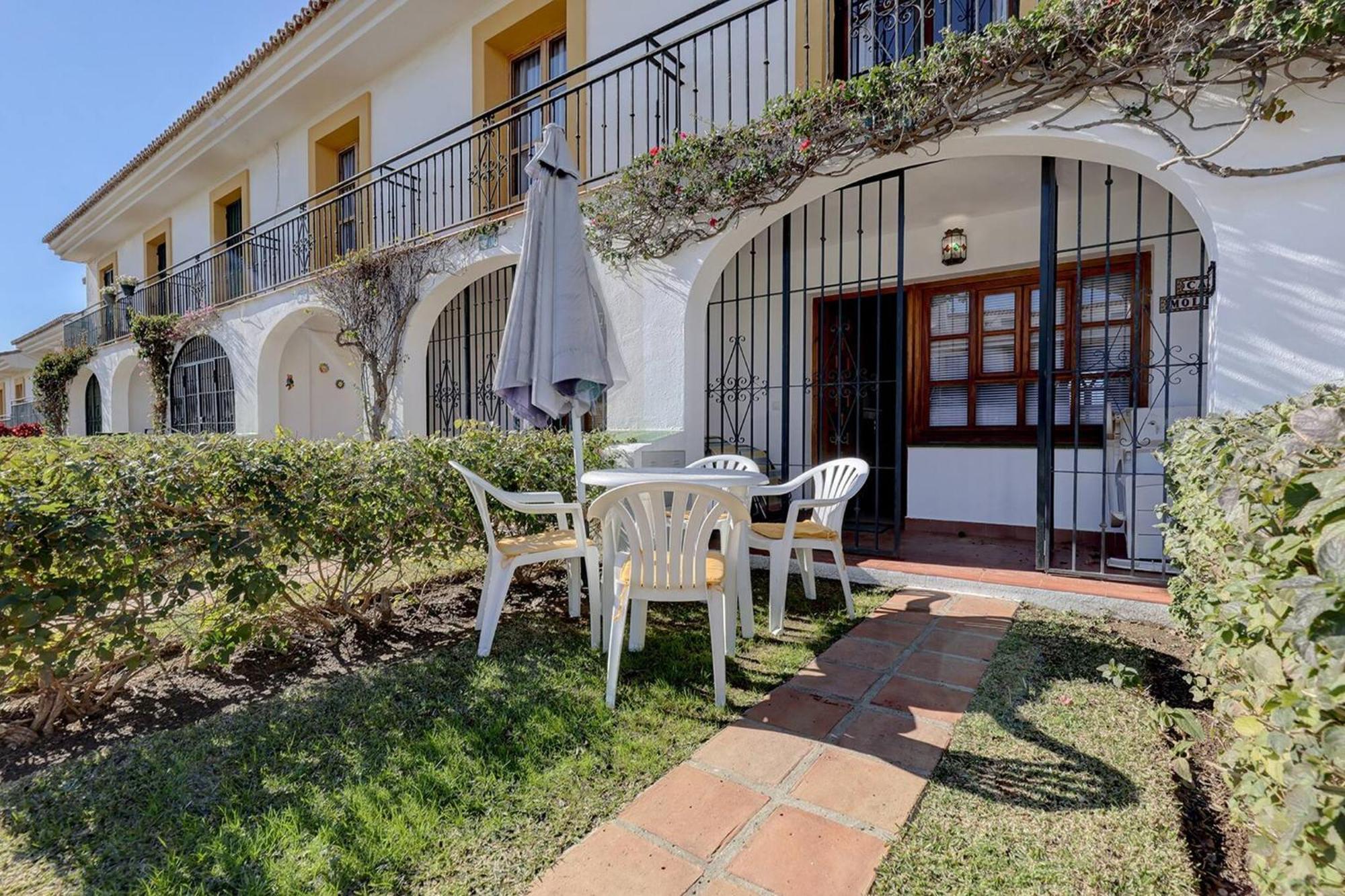 042 Classic 2 Bed Andalusian Townhouse 500M From Beach Mijas Exterior foto