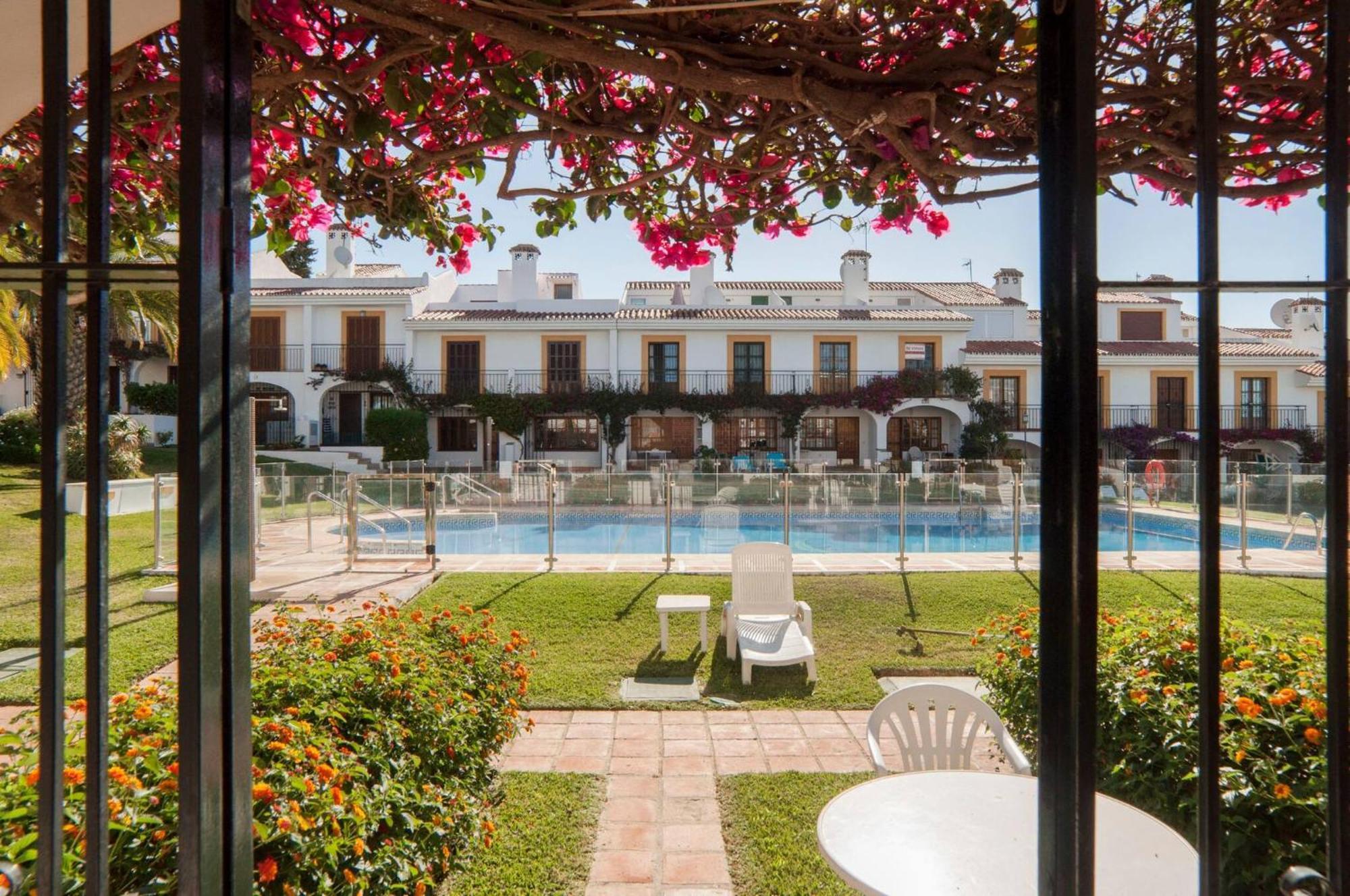 042 Classic 2 Bed Andalusian Townhouse 500M From Beach Mijas Exterior foto