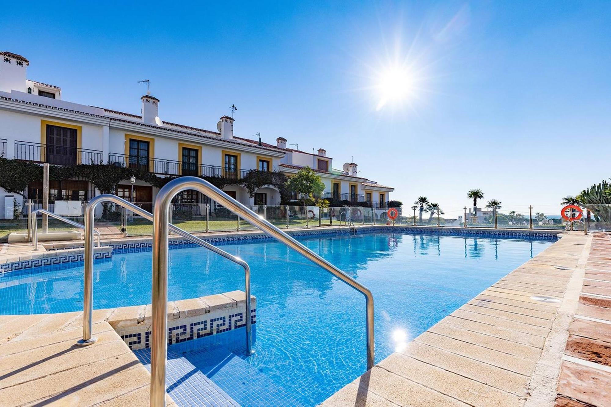 042 Classic 2 Bed Andalusian Townhouse 500M From Beach Mijas Exterior foto